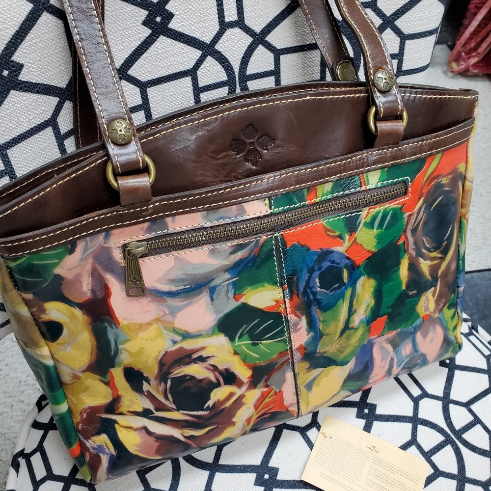 Patricia Nash Handbag in Winter BLM pattern